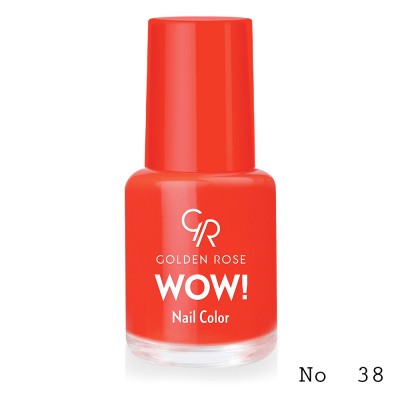 GOLDEN ROSE Wow! Nail Color 6ml-38